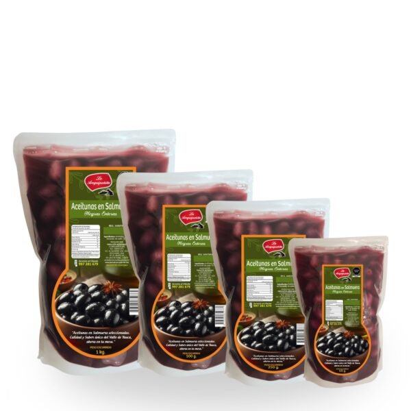 Aceitunas en Salmuera
Negras Enteras - Imagen 2